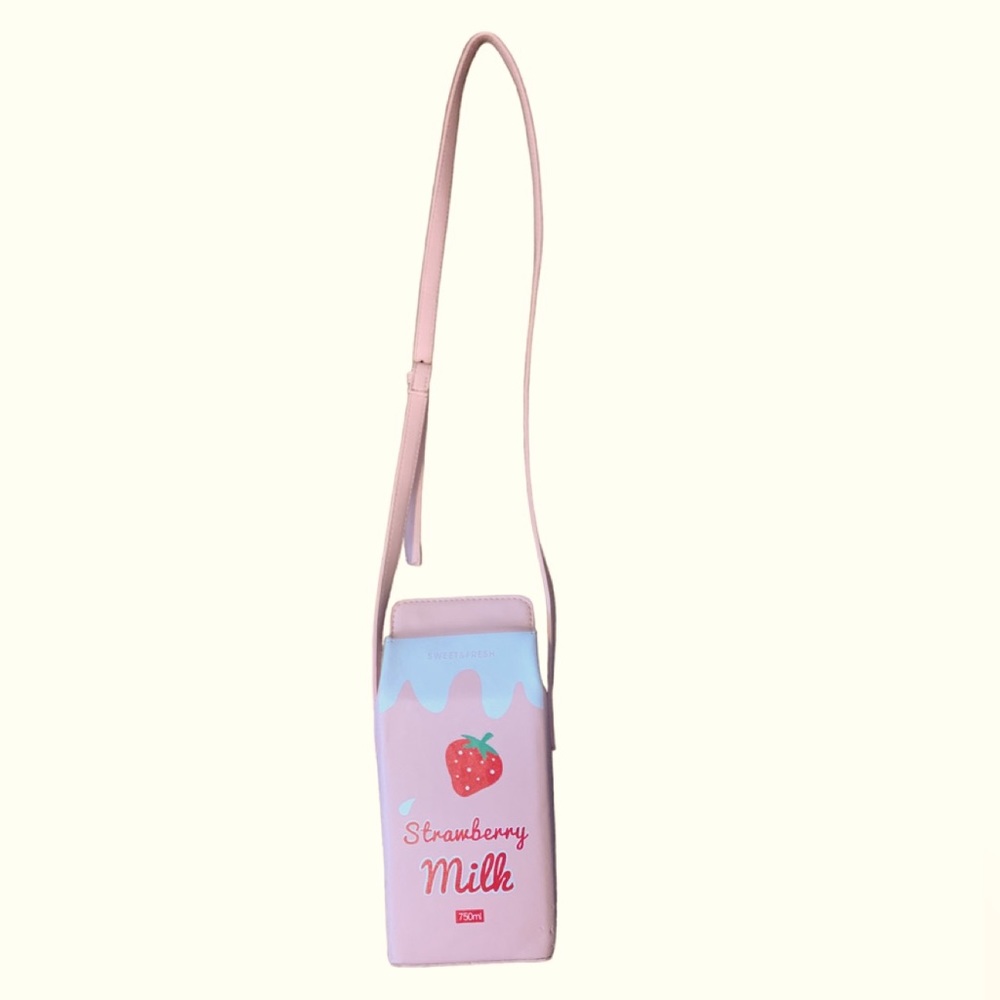 Unbranded Strawberry Milk Purse